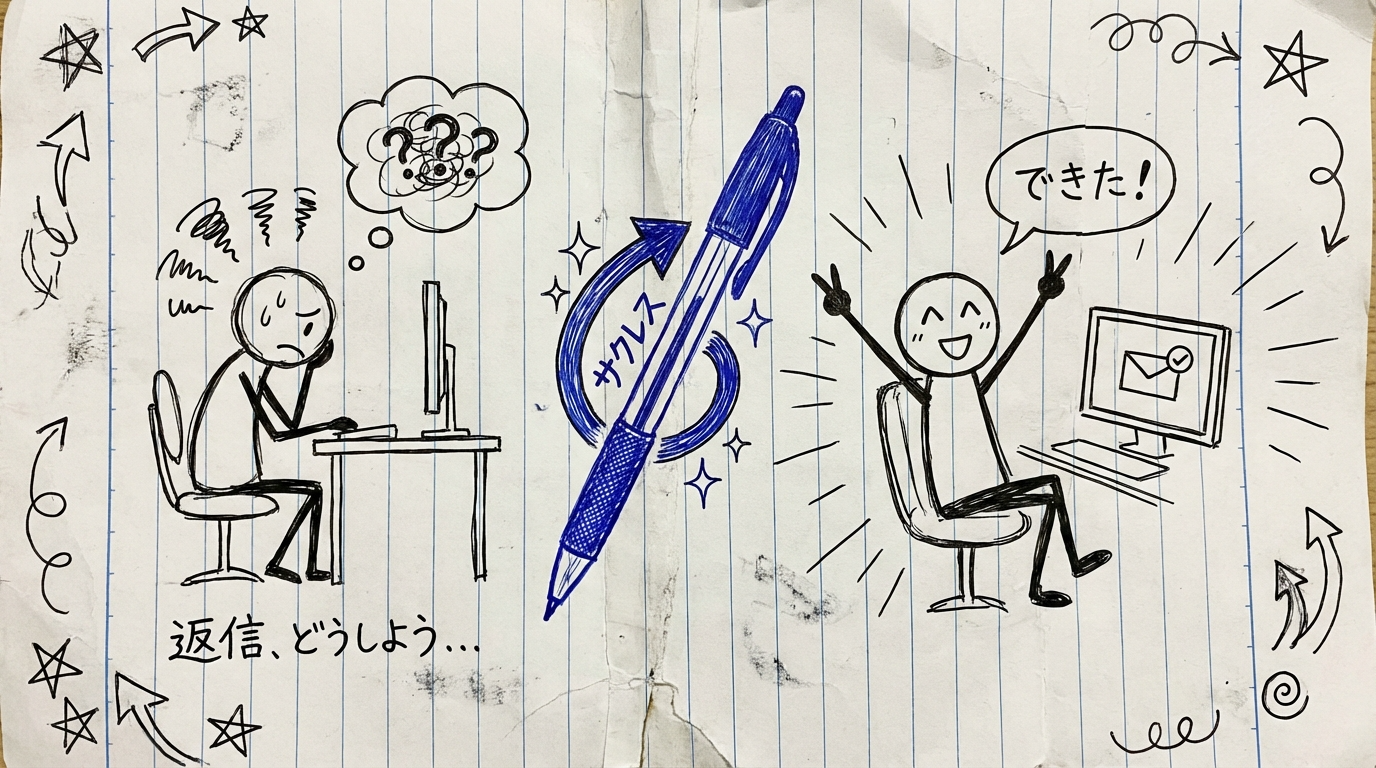 サクレスの使い方イメージ